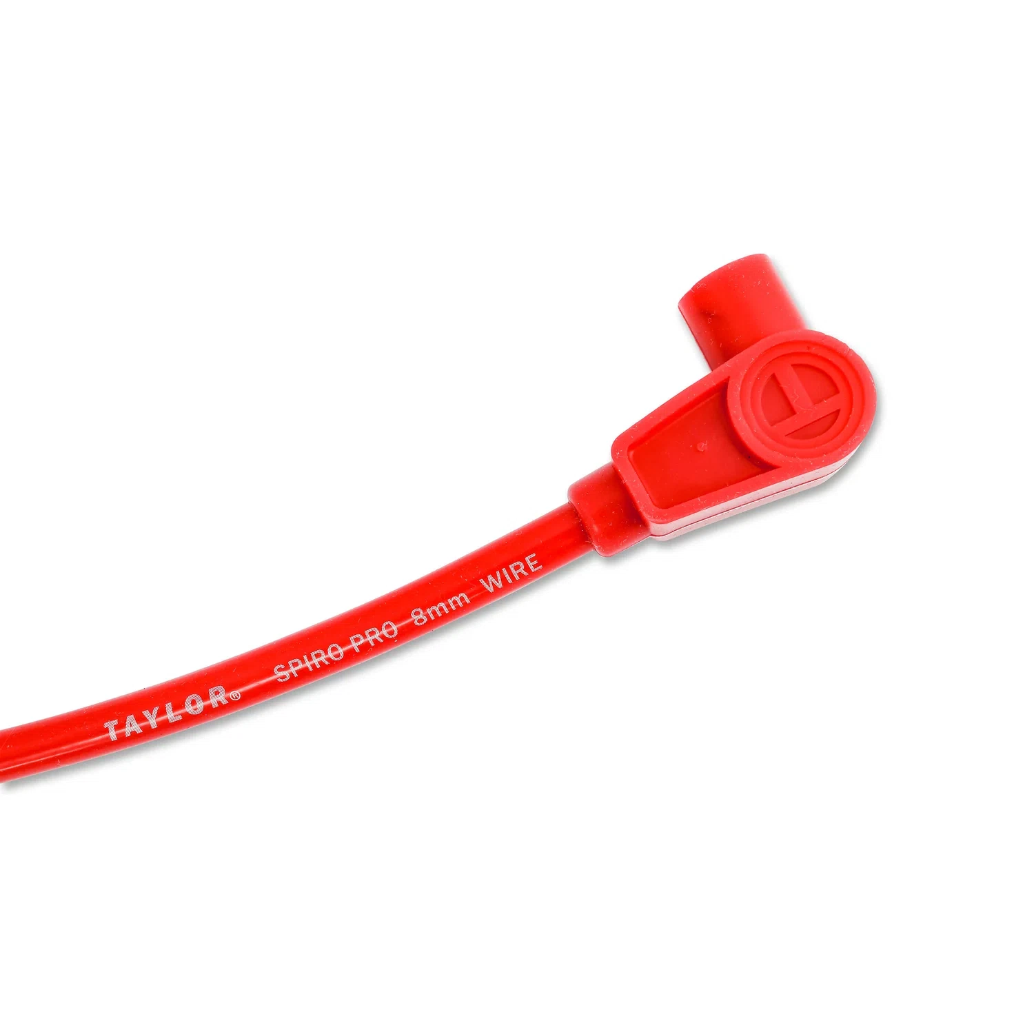 Spark Plug Wire Set Universal 8mm Silicone Spiro Pro 90_ 350 ohm_ft Red 73251
